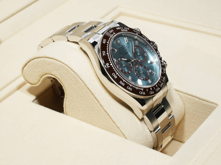 ロレックス デイトナ Ref.126506A プラチナ アイスブルーx11Pダイヤ文字盤 未使用 rkamcsat