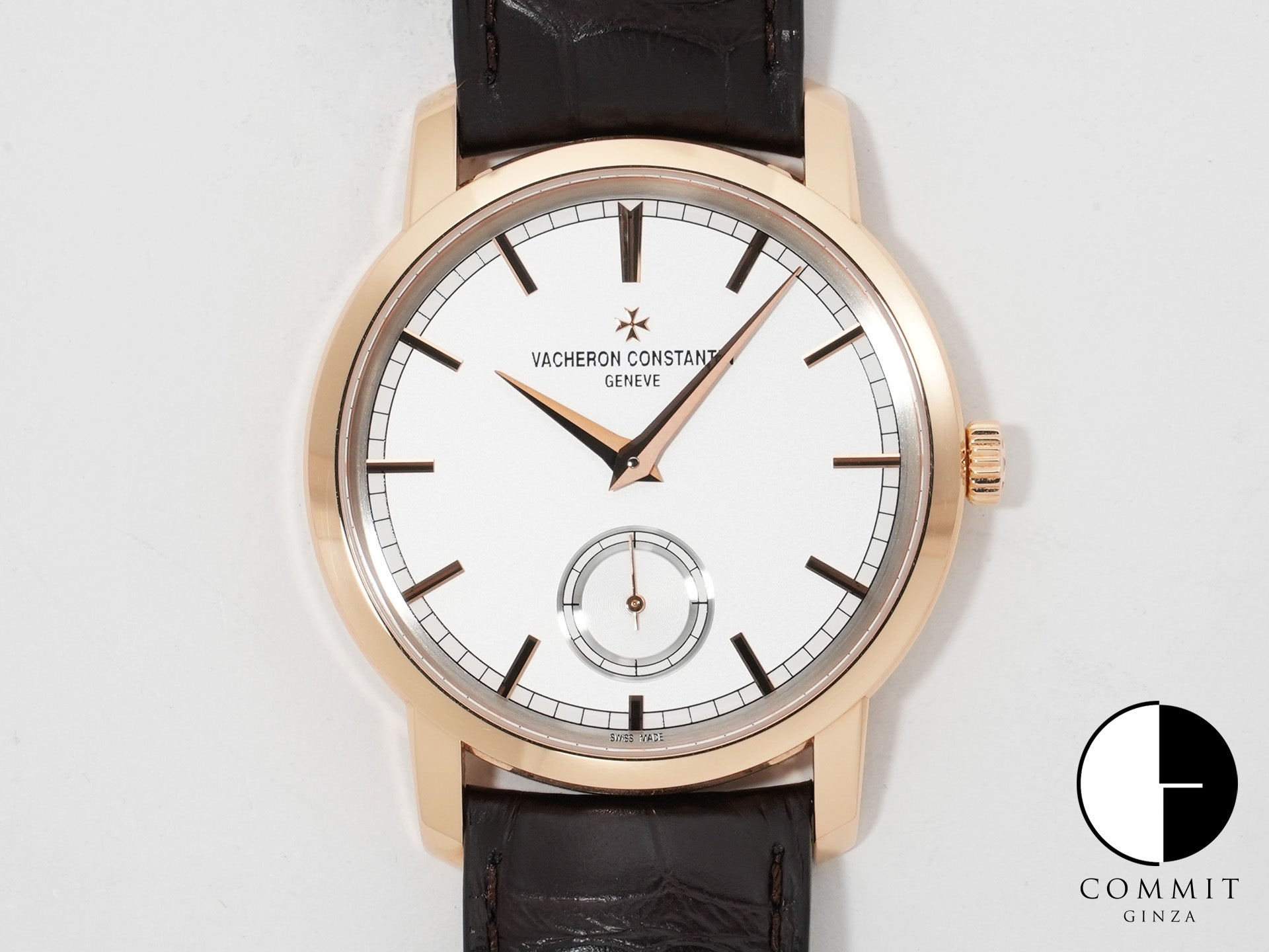 ヴァシュロンコンスタンタン トラディショナル マニュアルワインディング Ref.82172/000R-9382 ピンクゴールド シルバー文字盤 美中古 32j9ejve