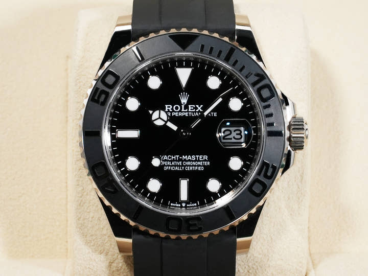 ロレックス ヨットマスター42 Ref.226659 ホワイトゴールド ブラック文字盤 中古 oa7s6fwd