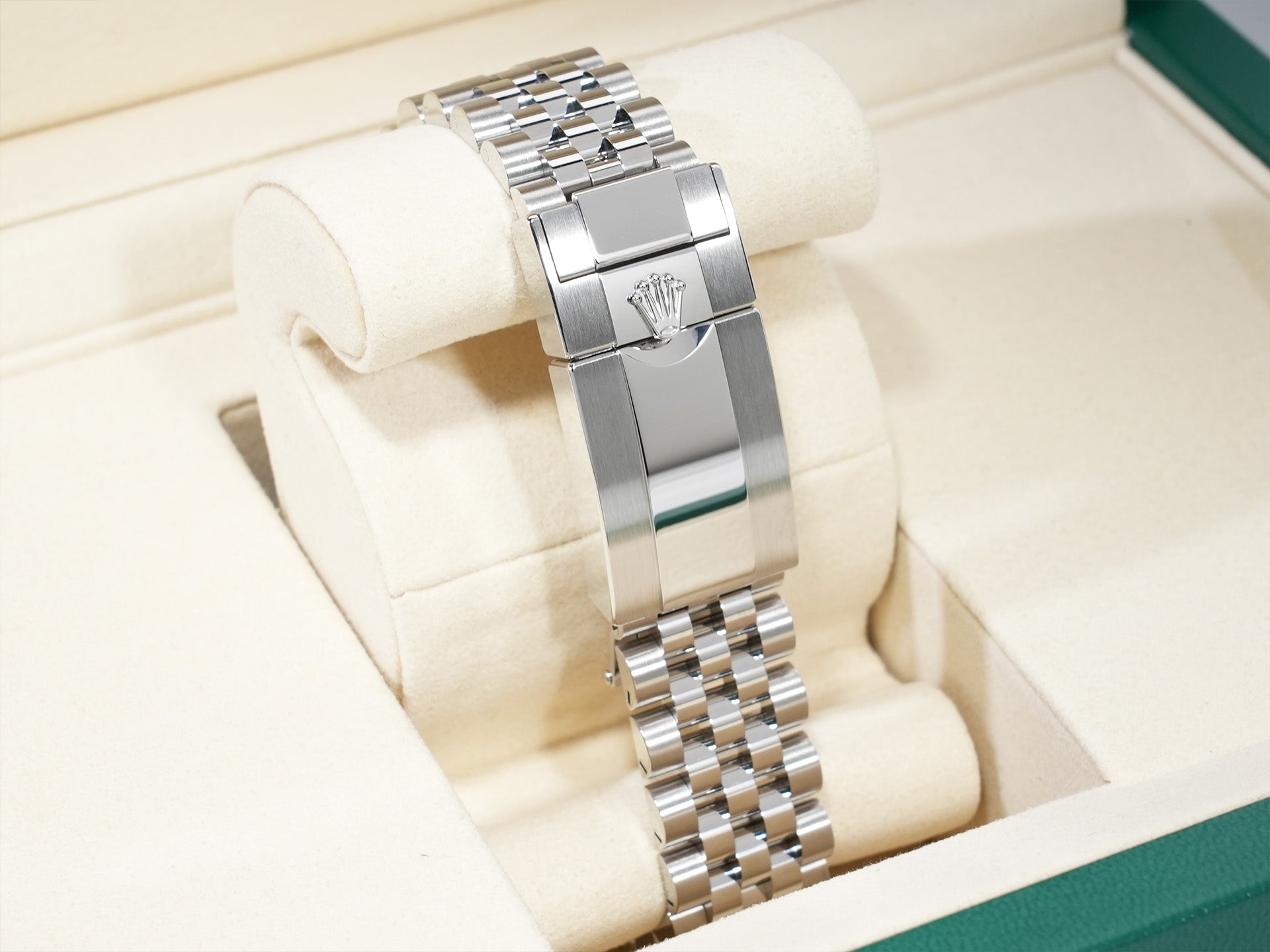 ロレックス GMTマスターII Ref.126710GRNR ステンレススチール ブラック文字盤 ジュビリーブレスレット 未使用 w543bes3