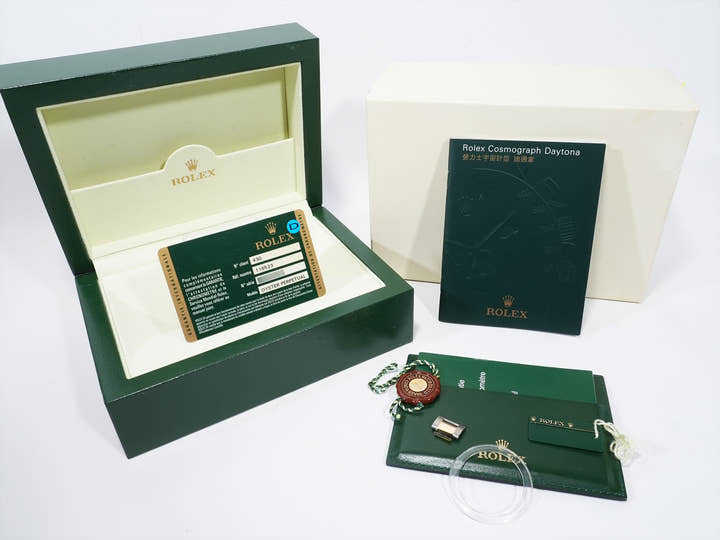 ロレックス デイトナ Ref.116523G ステンレススチール/イエローゴールド ブラックx8Pダイヤ文字盤 美中古 9vei8fvu