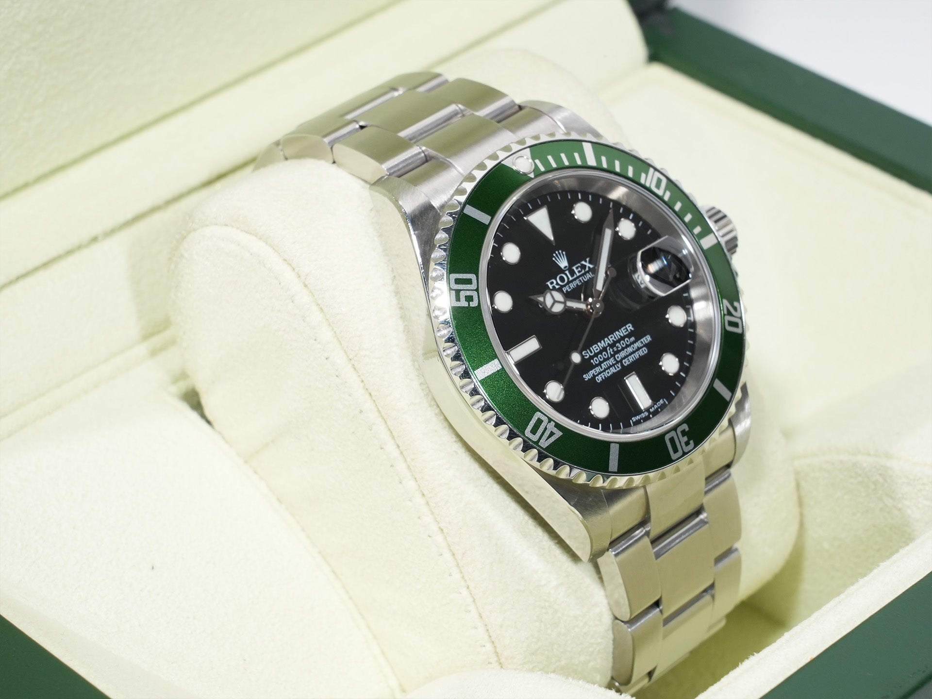 ロレックス サブマリーナー デイト Ref.16610LV ステンレススチール ブラック文字盤 中古 8i95cbun