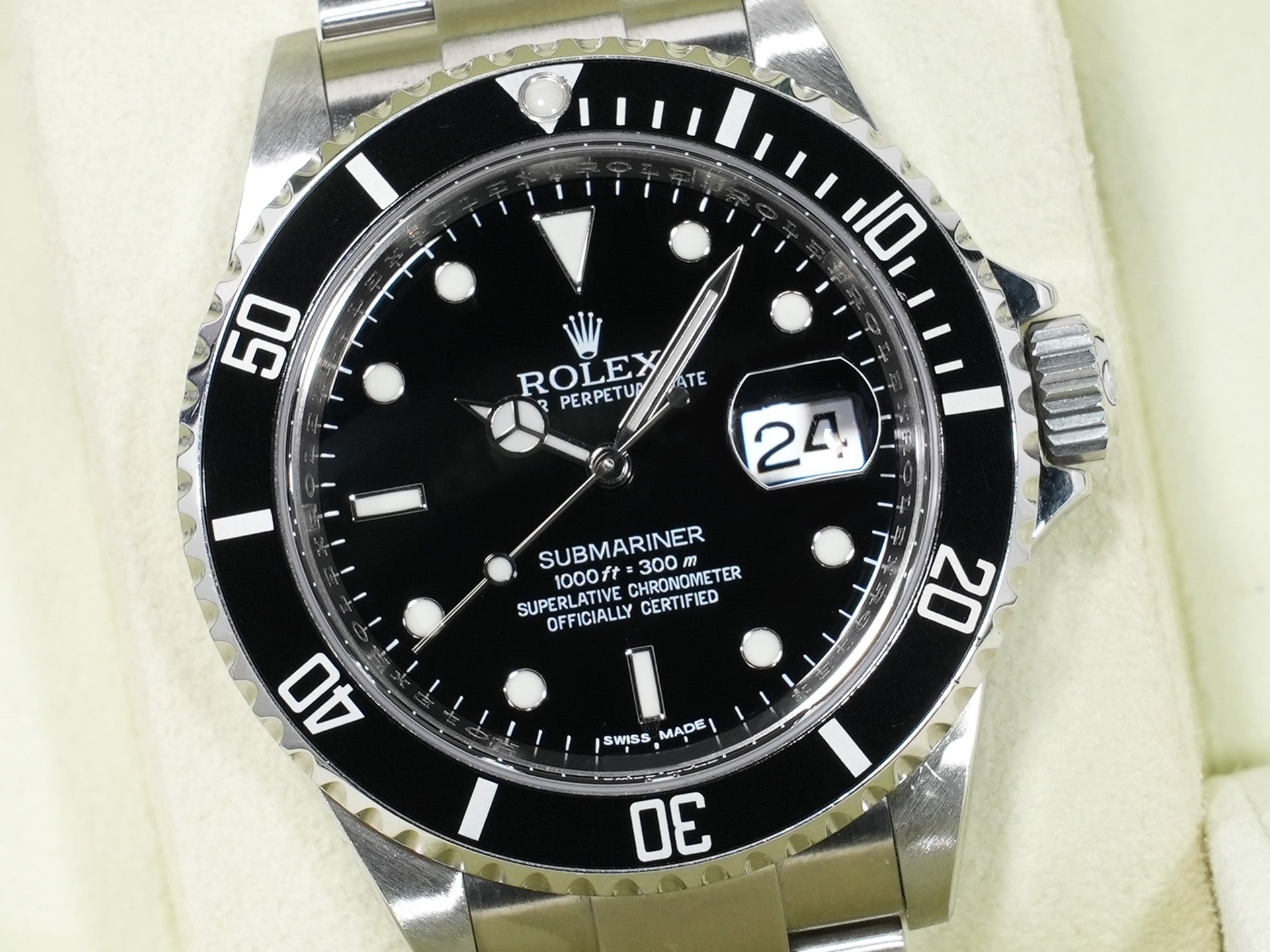 ロレックス サブマリーナー デイト Ref.16610 ステンレススチール ブラック文字盤 中古 p4a4wf2e
