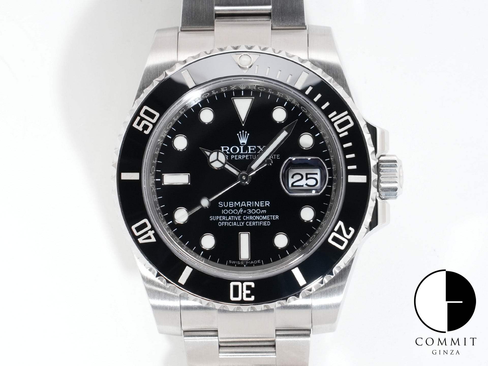 ロレックス サブマリーナー デイト Ref.116610LN ステンレススチール ブラック文字盤 美中古 uk86ihve