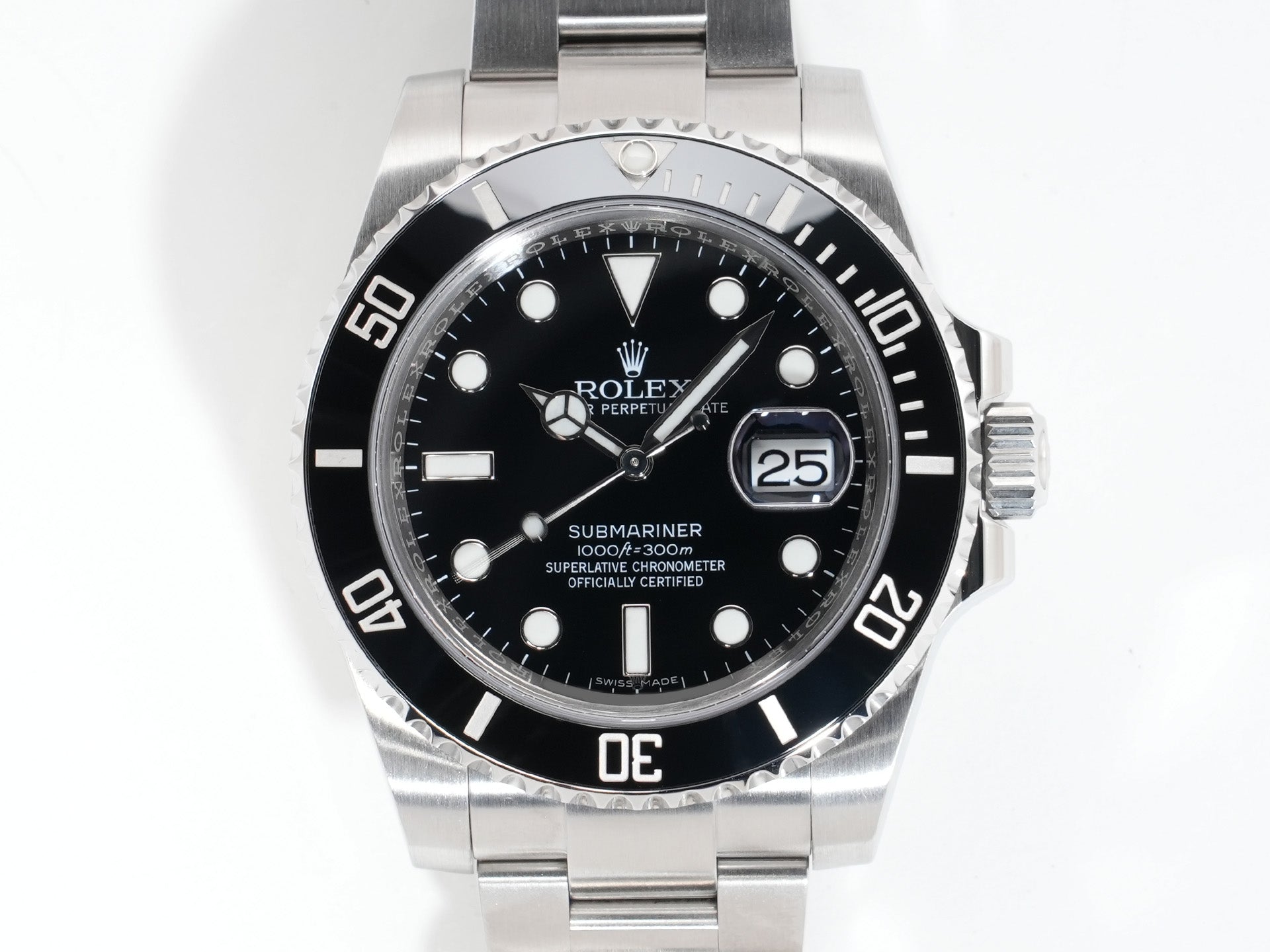 ロレックス サブマリーナー デイト Ref.116610LN ステンレススチール ブラック文字盤 美中古 uk86ihve