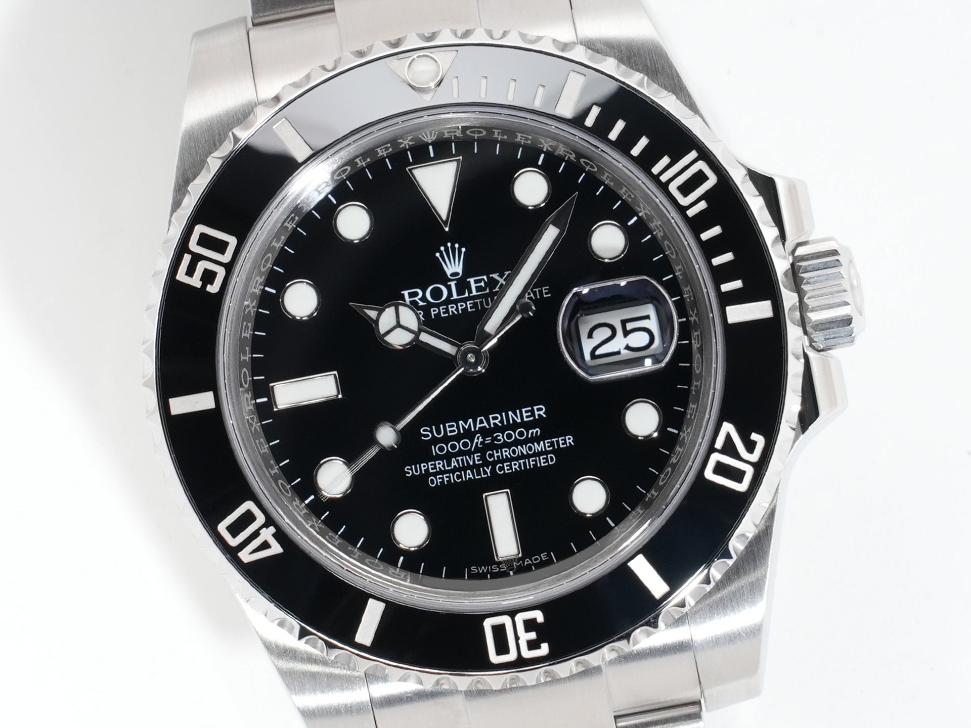 ロレックス サブマリーナー デイト Ref.116610LN ステンレススチール ブラック文字盤 美中古 uk86ihve