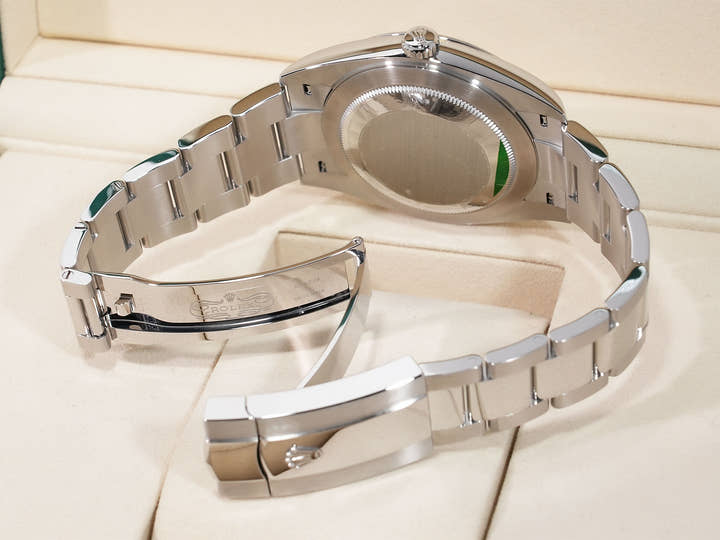 ロレックス デイトジャスト41 Ref.126300 ステンレススチール ホワイト文字盤 オイスターブレスレット 未使用 rb64vqyw