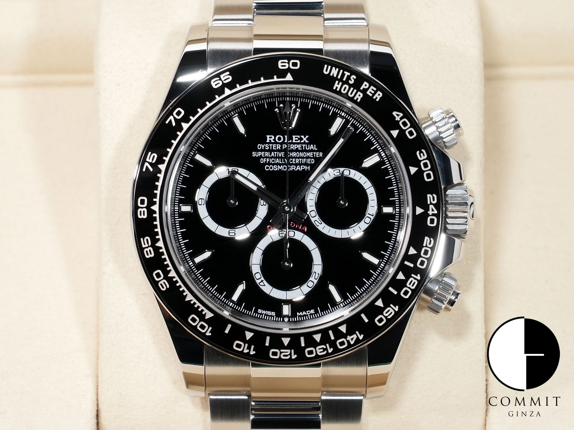 ロレックス デイトナ Ref.126500LN ステンレススチール ブラック文字盤 美中古 k5iaz9j2