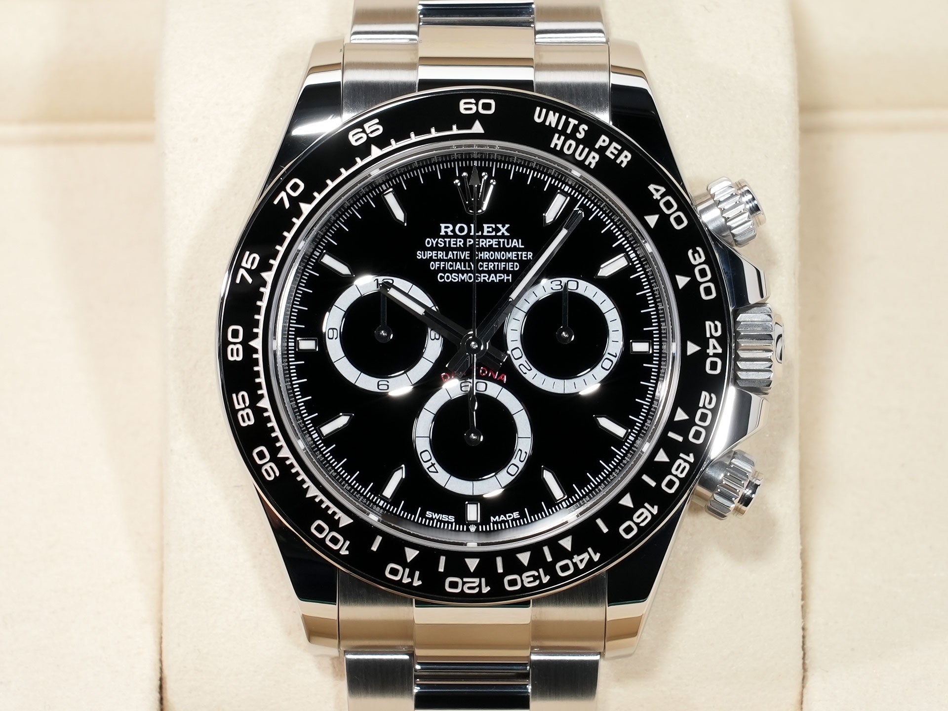 ロレックス デイトナ Ref.126500LN ステンレススチール ブラック文字盤 美中古 k5iaz9j2