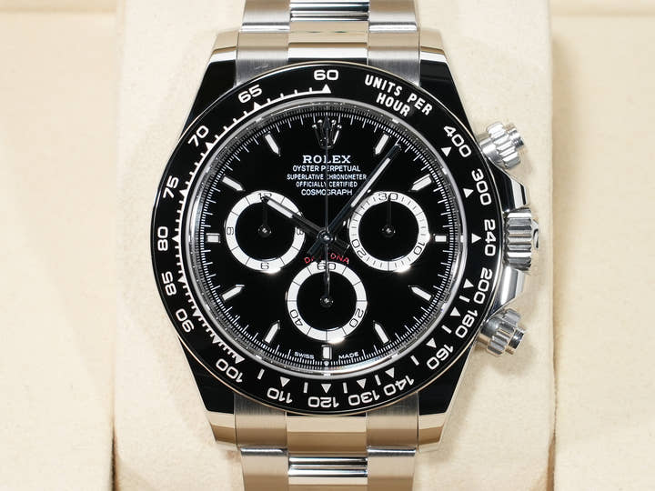 ロレックス デイトナ Ref.126500LN ステンレススチール ブラック文字盤 未使用 udwhw4qb