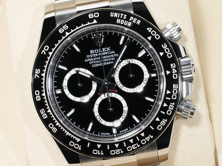 ロレックス デイトナ Ref.126500LN ステンレススチール ブラック文字盤 未使用 udwhw4qb