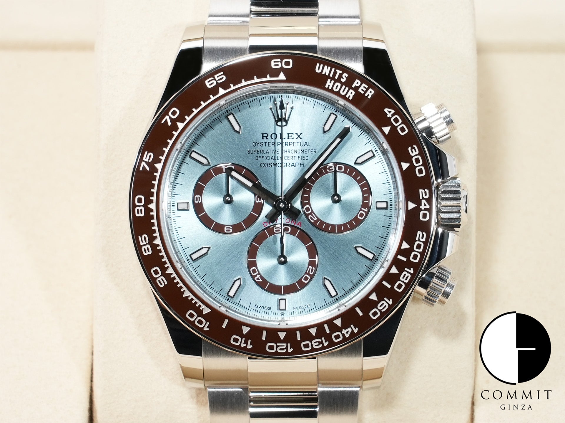 ロレックス デイトナ Ref.126506 プラチナ アイスブルー文字盤 未使用 ftzae77b