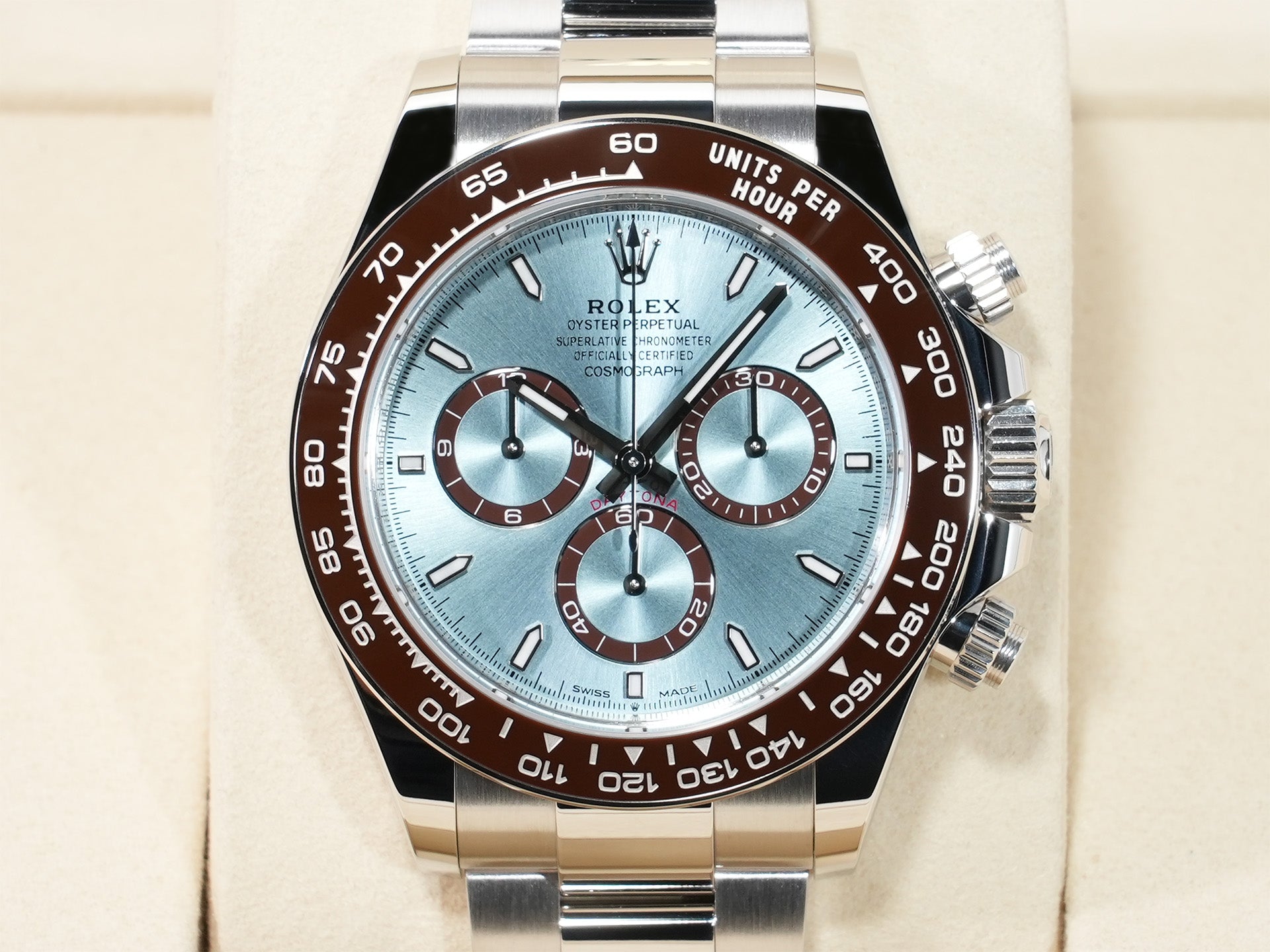 ロレックス デイトナ Ref.126506 プラチナ アイスブルー文字盤 未使用 ftzae77b