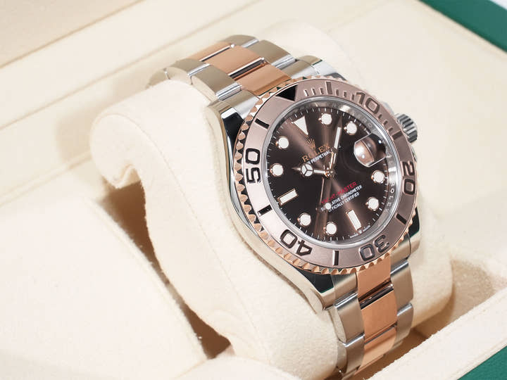Rolex Yacht-Master 40 Ref. 126621 Stainless Steel/Everose Gold Chocolate Dial Excellent Used Condition 9vbcidp4