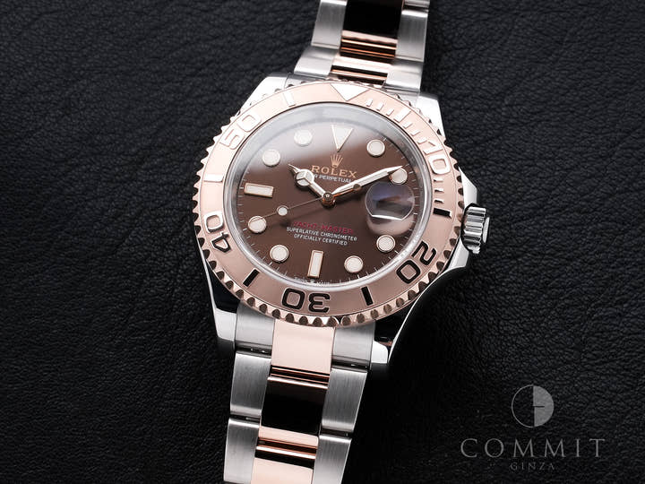 Rolex Yacht-Master 40 Ref. 126621 Stainless Steel/Everose Gold Chocolate Dial Excellent Used Condition 9vbcidp4
