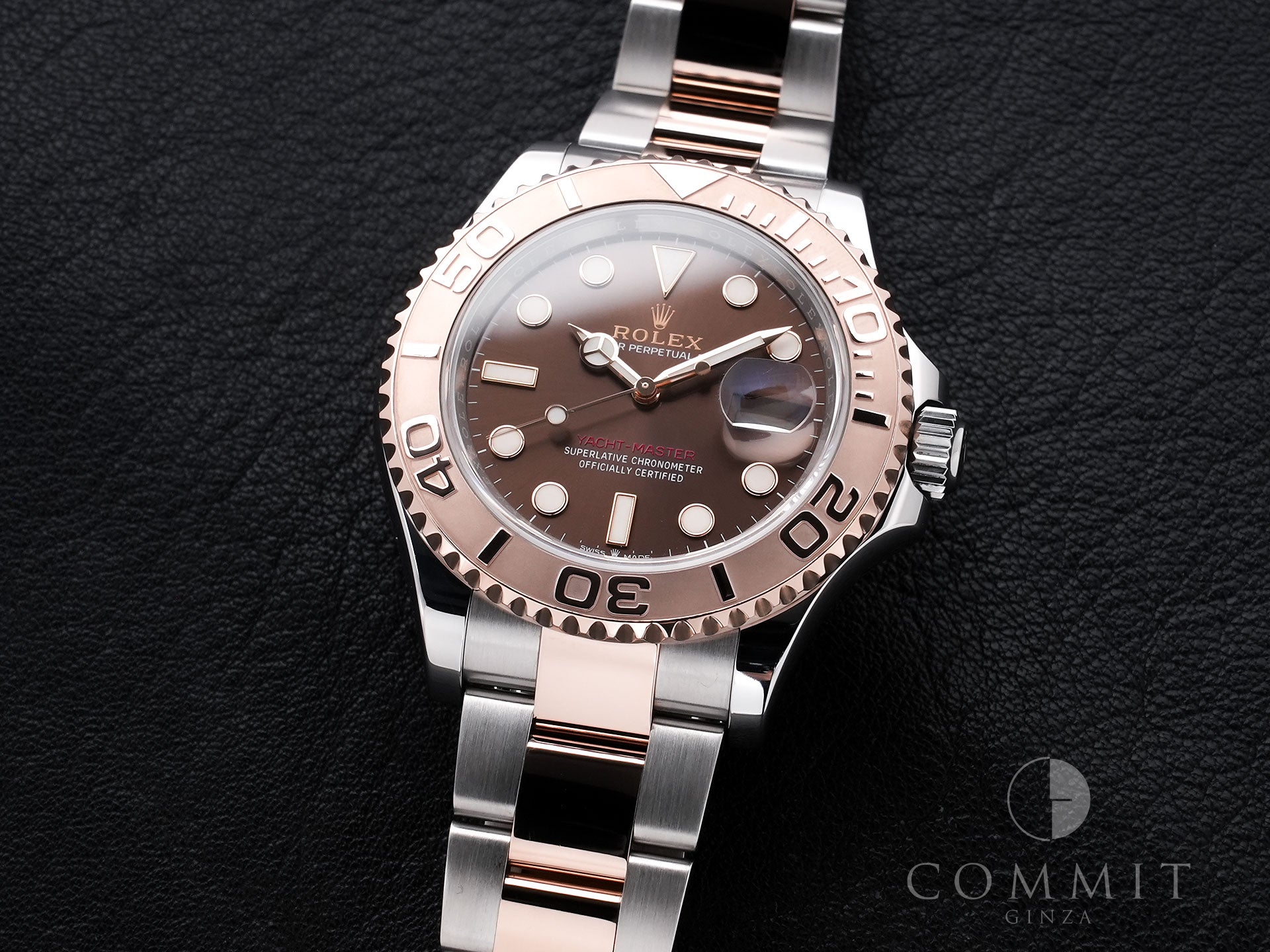 Rolex Yacht-Master 40 Ref. 126621 Stainless Steel/Everose Gold Chocolate Dial Excellent Used Condition 9vbcidp4