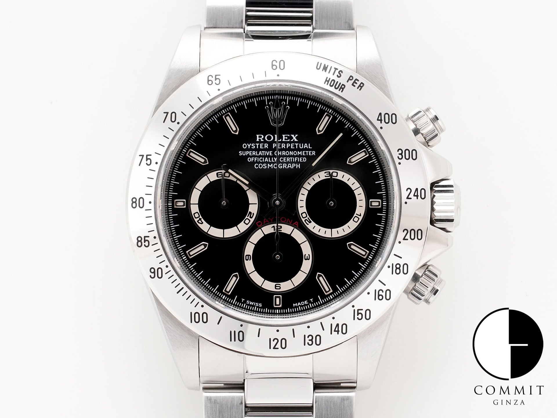 ロレックス デイトナ エルプリメロ Ref.16520 ステンレススチール ブラック文字盤 中古 9s3bppbp