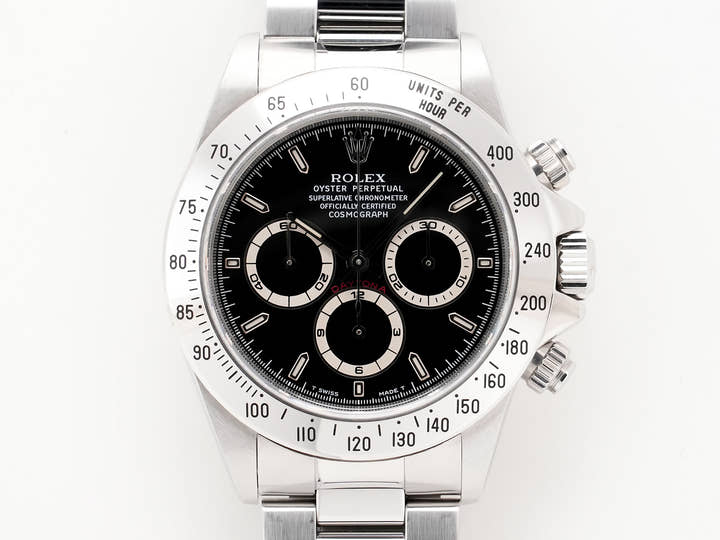 ロレックス デイトナ エルプリメロ Ref.16520 ステンレススチール ブラック文字盤 中古 9s3bppbp