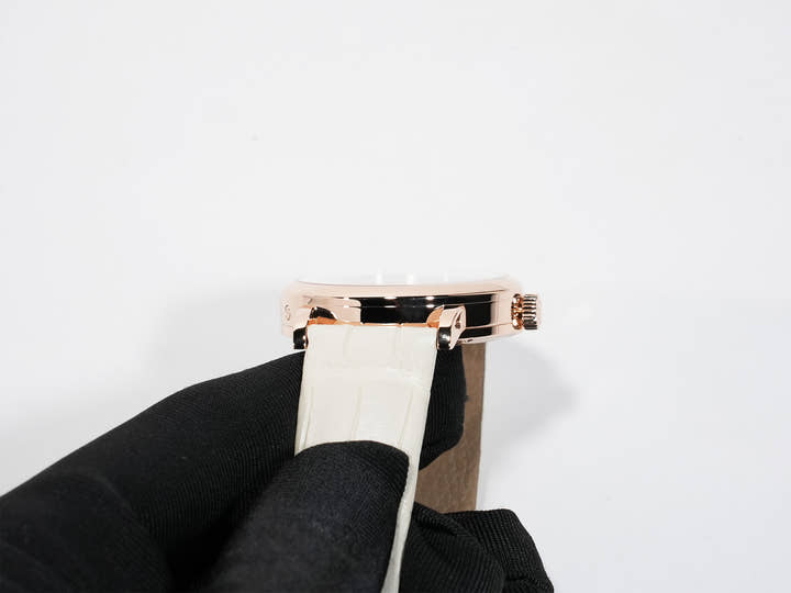 A.ランゲ＆ゾーネ リトル ランゲ1 ムーンフェイズ Ref.182.030 ピンクゴールド シルバー文字盤 美品 htumfan4