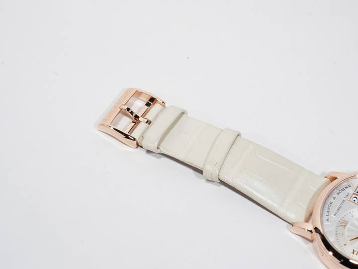 A.ランゲ＆ゾーネ リトル ランゲ1 ムーンフェイズ Ref.182.030 ピンクゴールド シルバー文字盤 美品 htumfan4