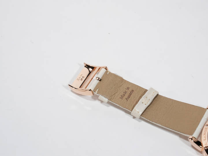 A.ランゲ＆ゾーネ リトル ランゲ1 ムーンフェイズ Ref.182.030 ピンクゴールド シルバー文字盤 美品 htumfan4