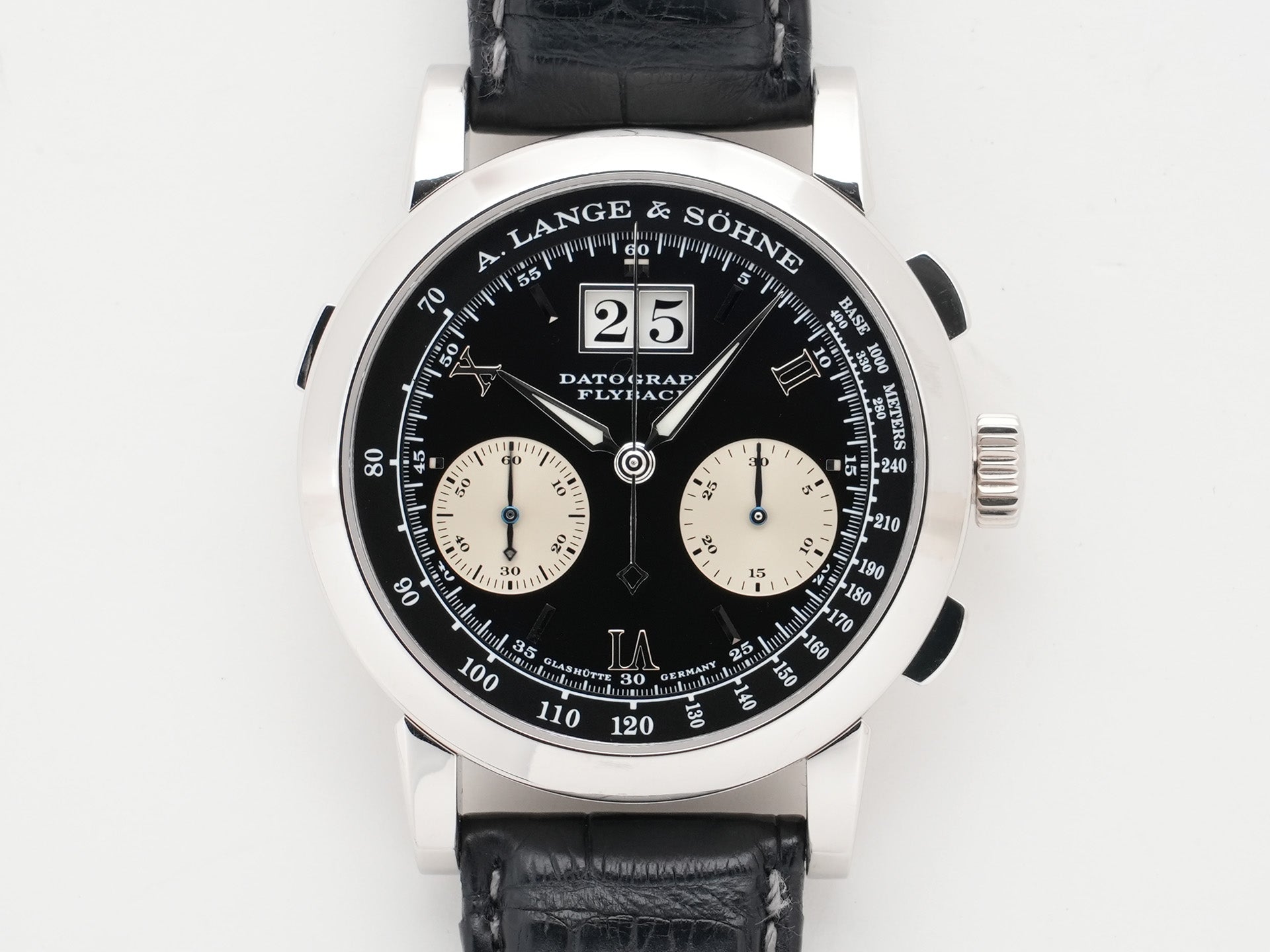 A.ランゲ＆ゾーネ ダトグラフ Ref.403.035 プラチナ ブラック文字盤 中古 m6ndczs6