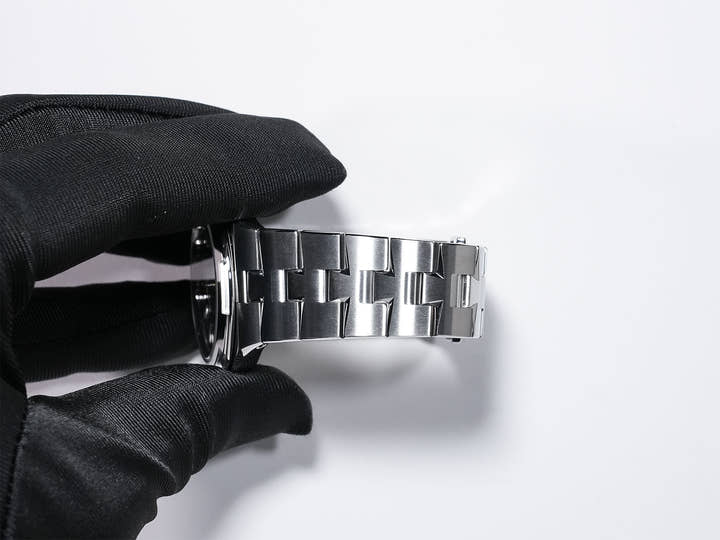 ヴァシュロンコンスタンタン オーヴァーシーズ オートマティック Ref.4600V/200A-B980 ステンレススチール ブルー文字盤 美中古 64mea9po