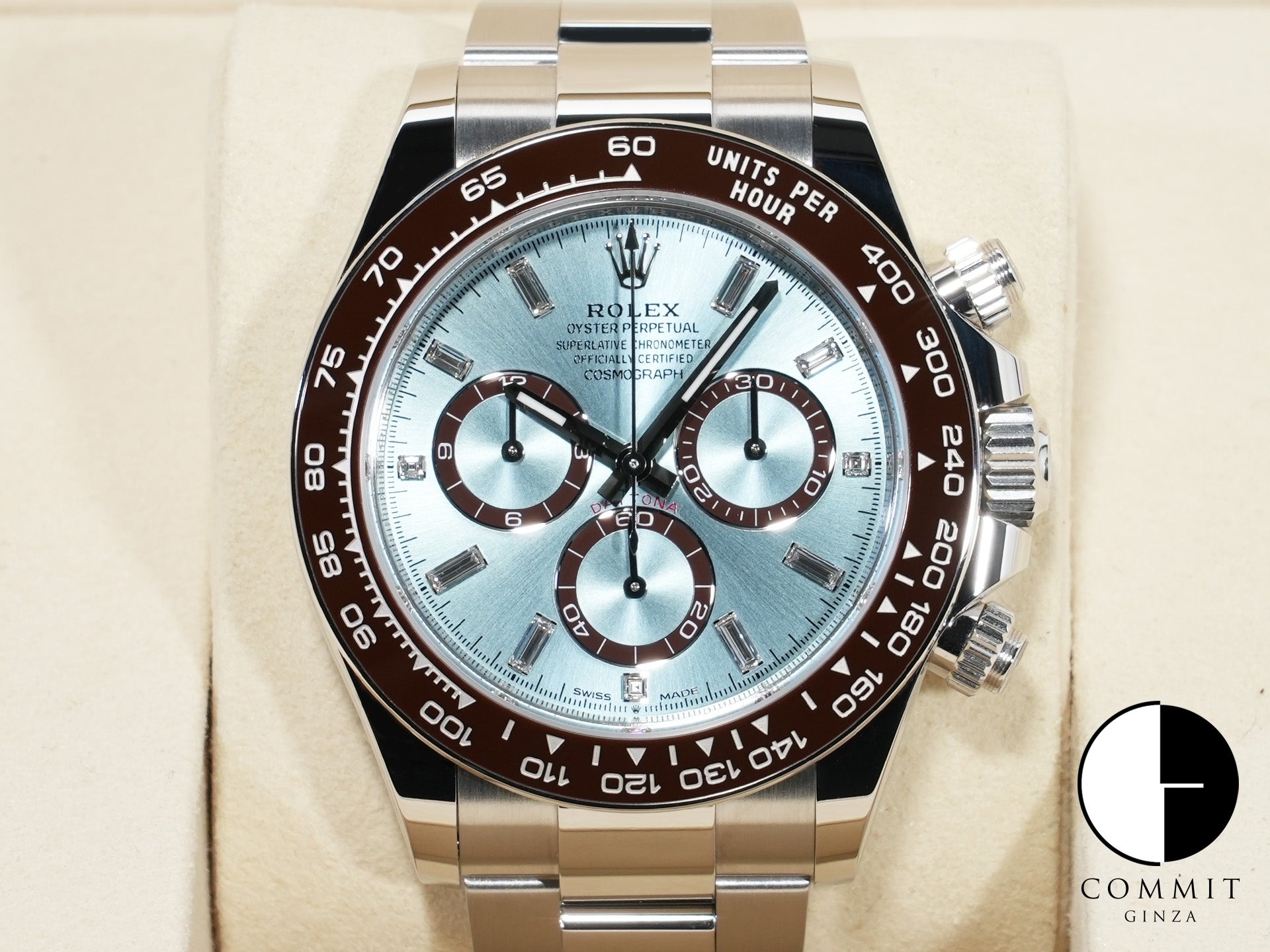 ロレックス デイトナ Ref.126506A プラチナ アイスブルーx11Pダイヤ文字盤 未使用 vhoj5m7b