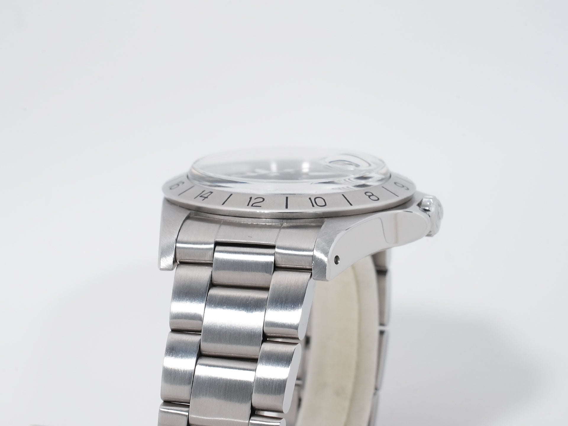 Rolex Explorer II Ref. 1655 Stainless Steel Black Dial Oyster Bracelet Used k9qko3wv