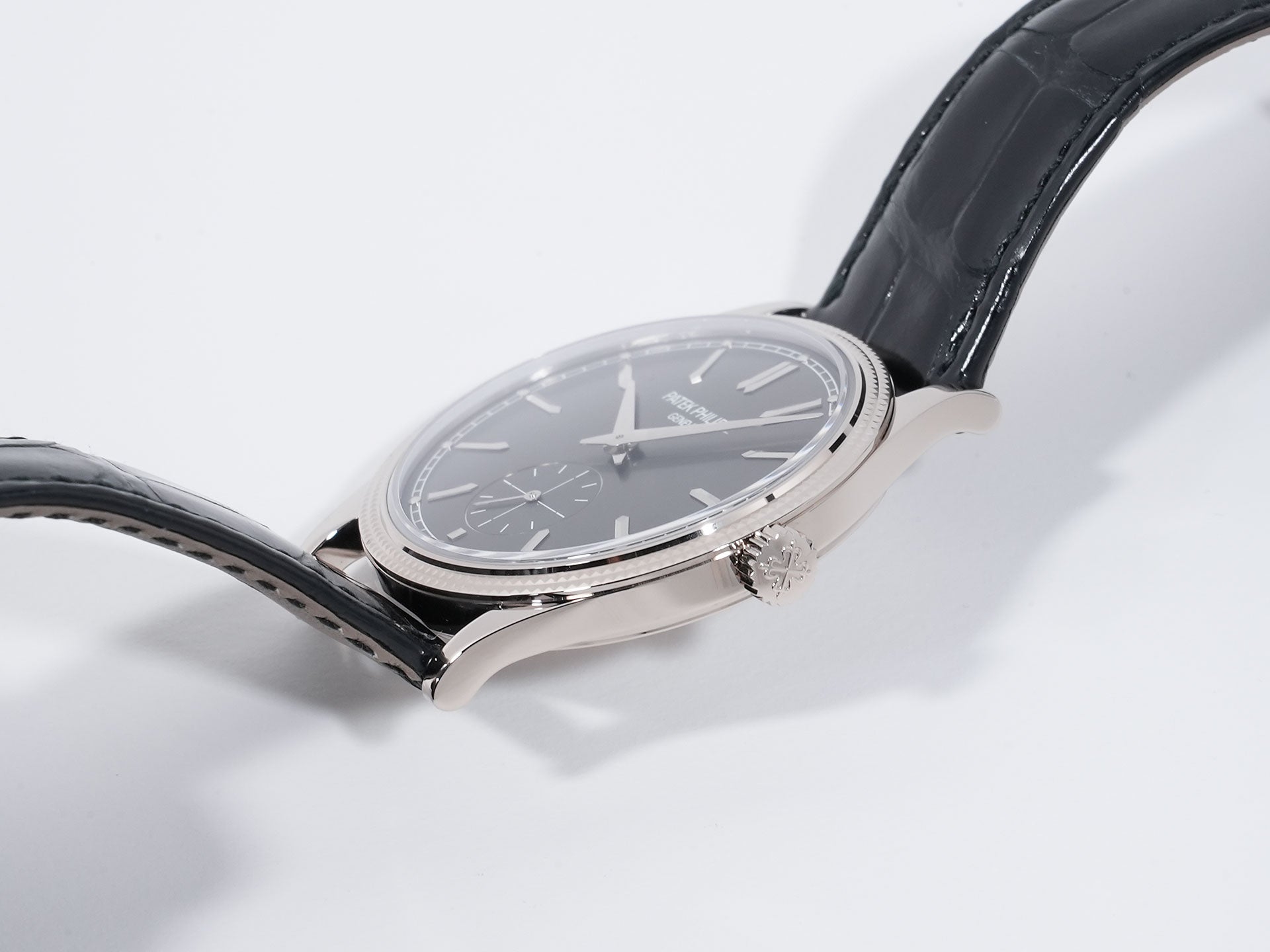パテックフィリップ カラトラバ Ref.6119G-001 ホワイトゴールド グレー文字盤 極美品 pwub86mz