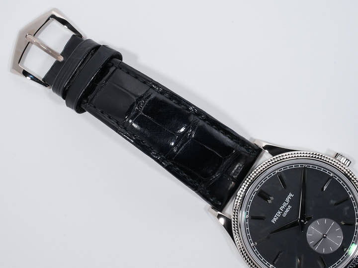 パテックフィリップ カラトラバ Ref.6119G-001 ホワイトゴールド グレー文字盤 極美品 pwub86mz