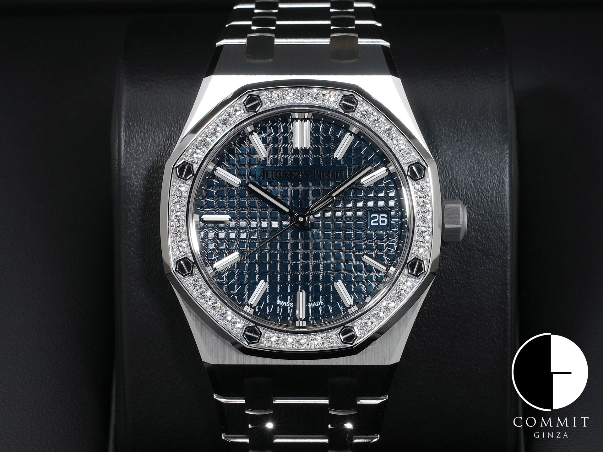 オーデマピゲ ロイヤルオーク Ref.77451ST.ZZ.1361ST.04 ステンレススチール ナイトブルー文字盤 未使用 g4yt9apx