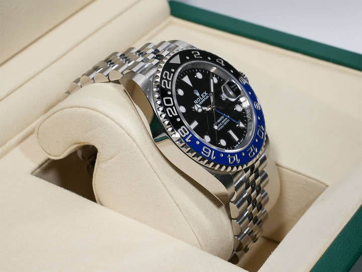 ロレックス GMTマスターII Ref.126710BLNR ステンレススチール ブラック文字盤 ジュビリーブレスレット 未使用 2k3tac4u