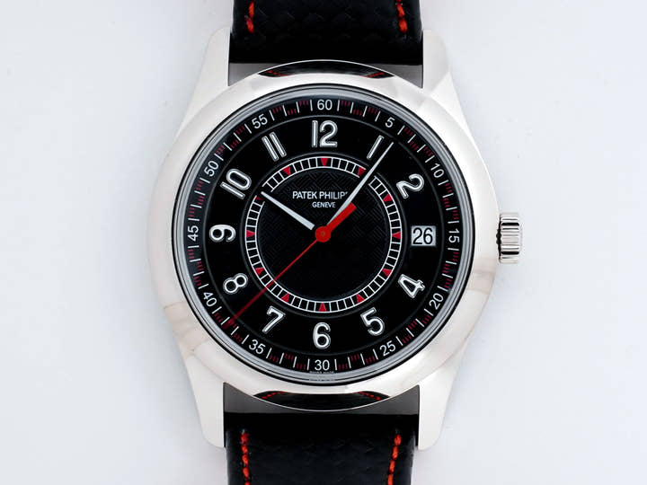 パテックフィリップ カラトラバ Ref.6007G-010 ホワイトゴールド エボニーブラック文字盤 未使用 uxvhbu7c