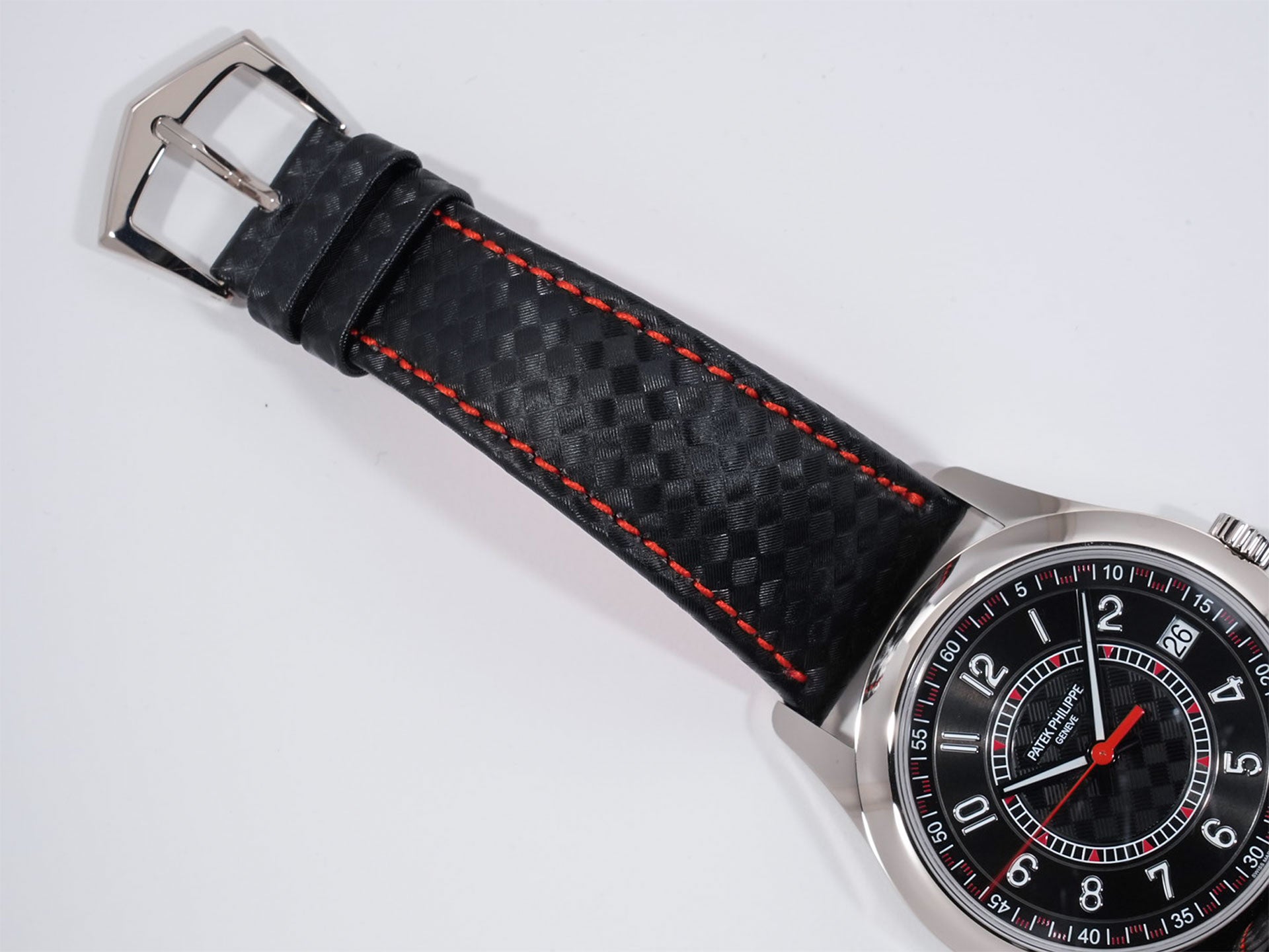 パテックフィリップ カラトラバ Ref.6007G-010 ホワイトゴールド エボニーブラック文字盤 未使用 uxvhbu7c