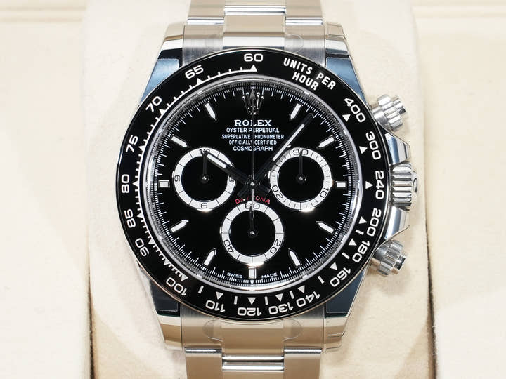 ロレックス デイトナ Ref.126500LN ステンレススチール ブラック文字盤 未使用 enonhtp8