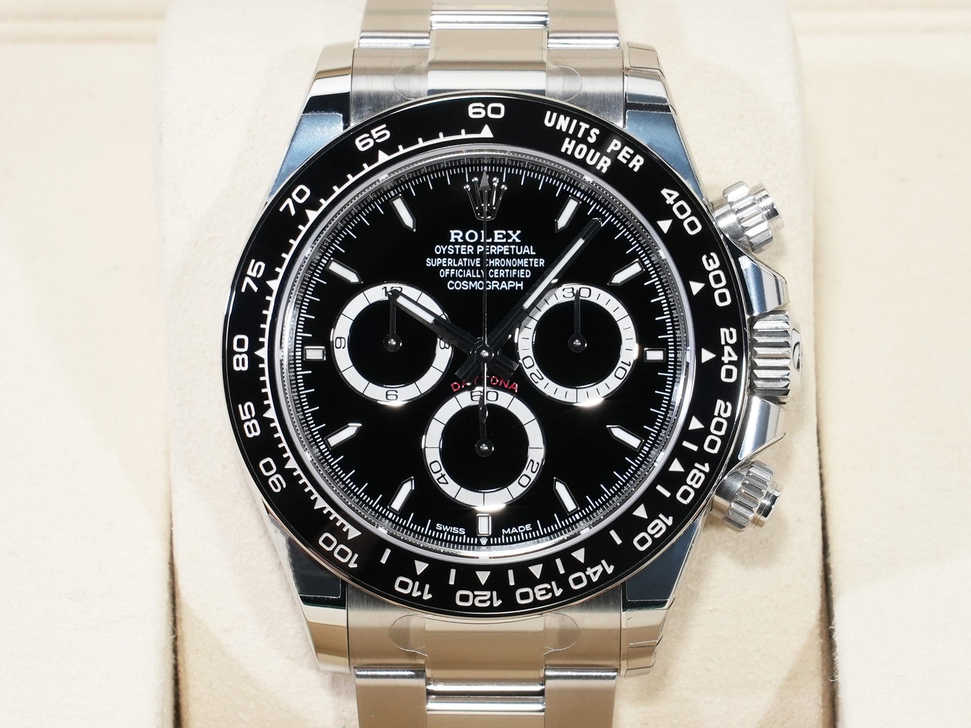 ロレックス デイトナ Ref.126500LN ステンレススチール ブラック文字盤 未使用 enonhtp8