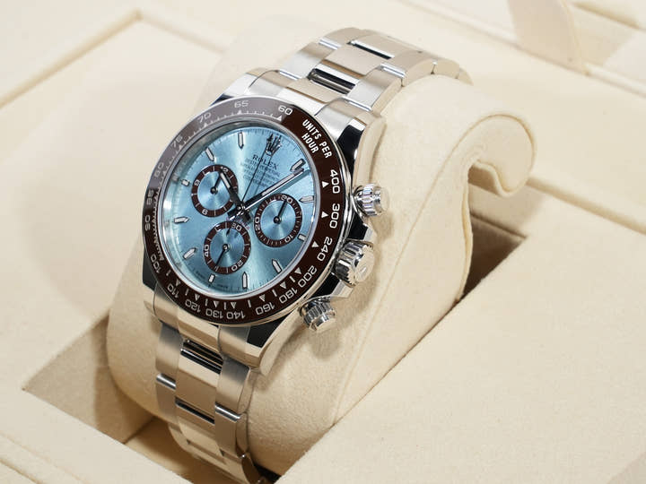 Rolex Daytona Ref. 126506 Platinum Ice Blue Dial Unused jfxhcs7v
