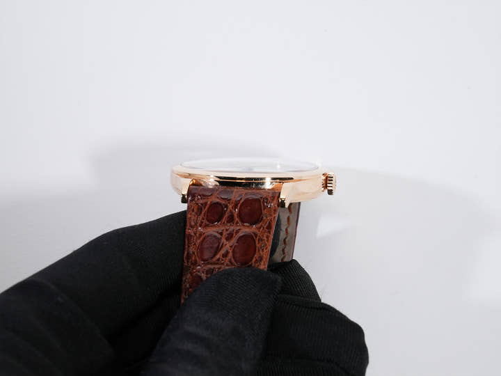 パテックフィリップ カラトラバ Ref.5296R-001 ローズゴールド シルバー文字盤 中古 5otju5ny