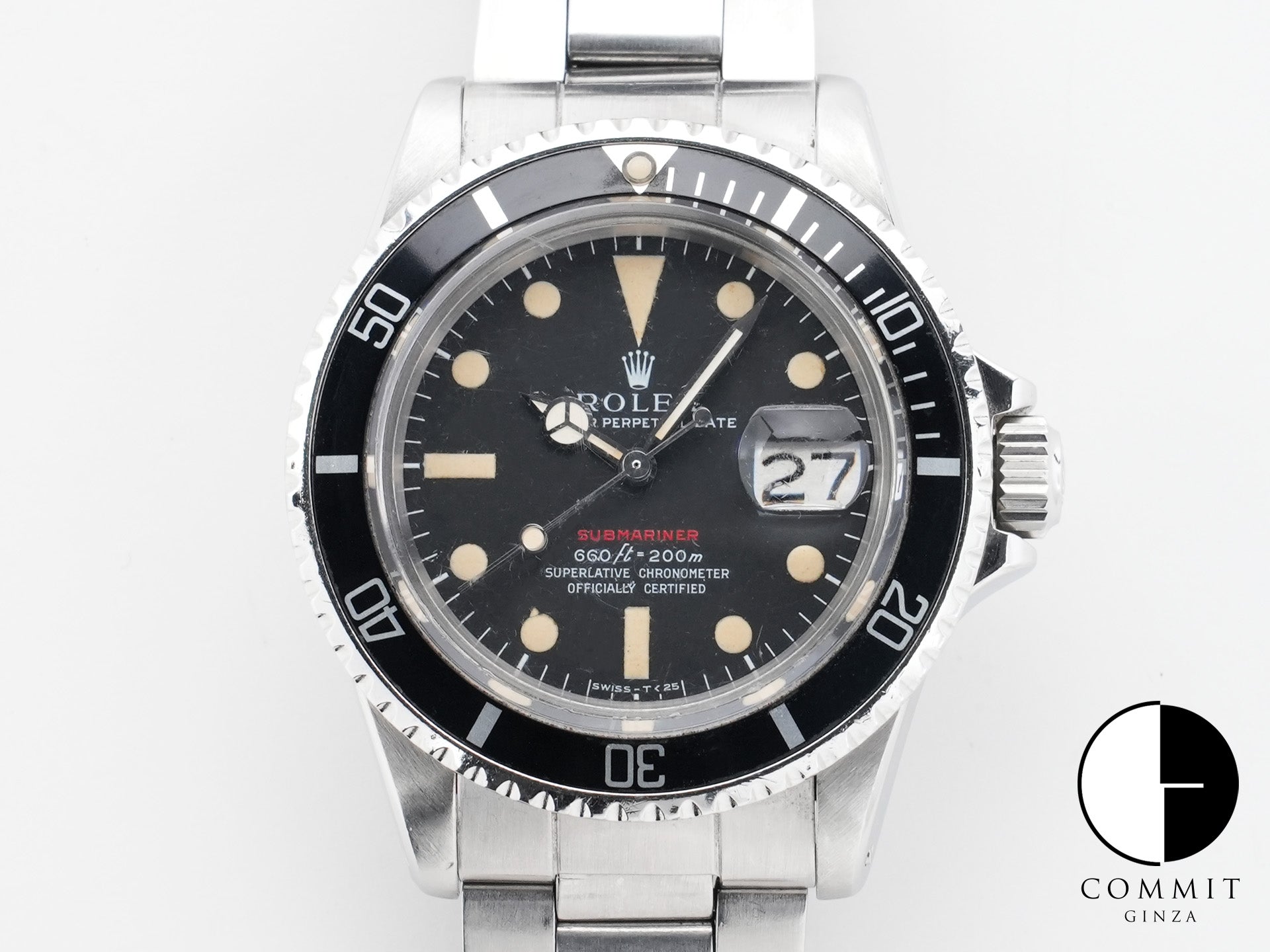 ロレックス サブマリーナー デイト Ref.1680 ステンレススチール ブラック文字盤 中古 q6insmme
