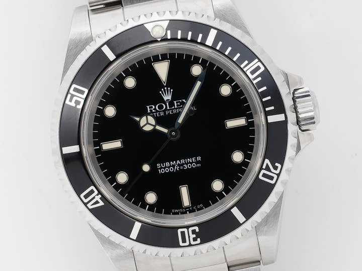 ロレックス サブマリーナー ノンデイト Ref.14060 ステンレススチール ブラック文字盤 中古 vvhvshan