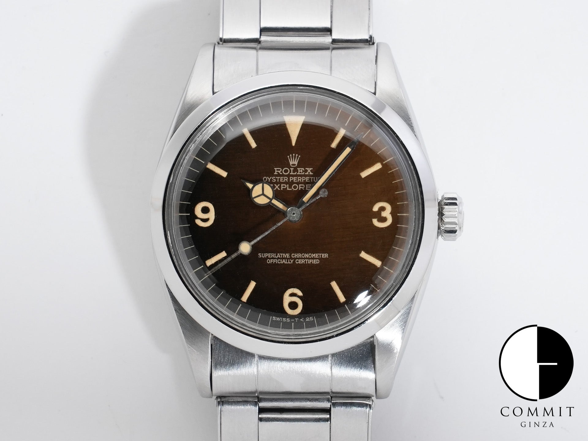 ロレックス エクスプローラーI Ref.1016 ステンレススチール ブラック文字盤 中古 wx6atei6