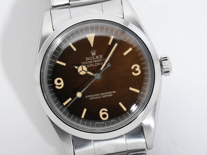Rolex Explorer I Ref. 1016 Stainless Steel Black Dial Pre-Owned wx6atei6