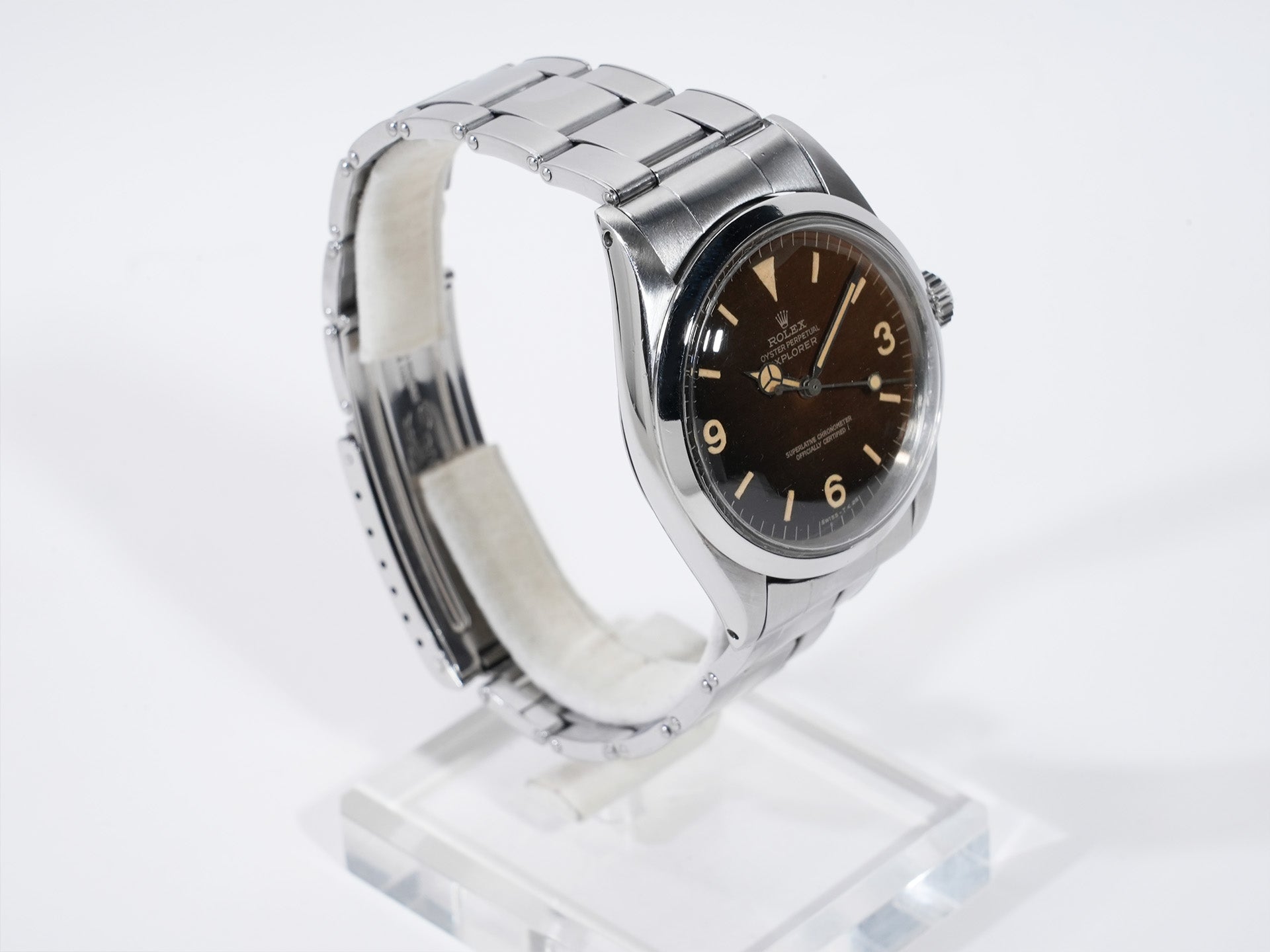 Rolex Explorer I Ref. 1016 Stainless Steel Black Dial Pre-Owned wx6atei6
