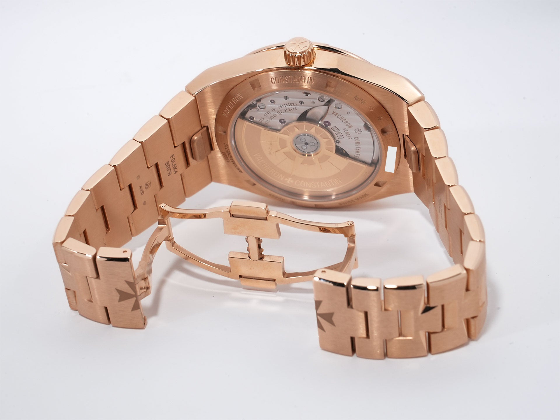 ヴァシュロンコンスタンタン オーヴァーシーズ オートマティック Ref.4520V/210R-B705 ピンクゴールド ブルー文字盤 美品 wgkfzx8r
