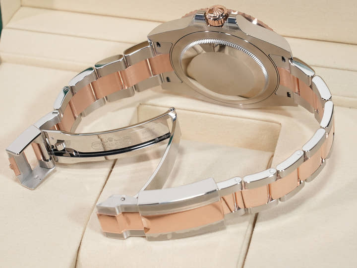 ロレックス GMTマスターII Ref.126711CHNR ステンレススチール/エバーローズゴールド ブラック文字盤 オイスターブレスレット 未使用 zg7npchm