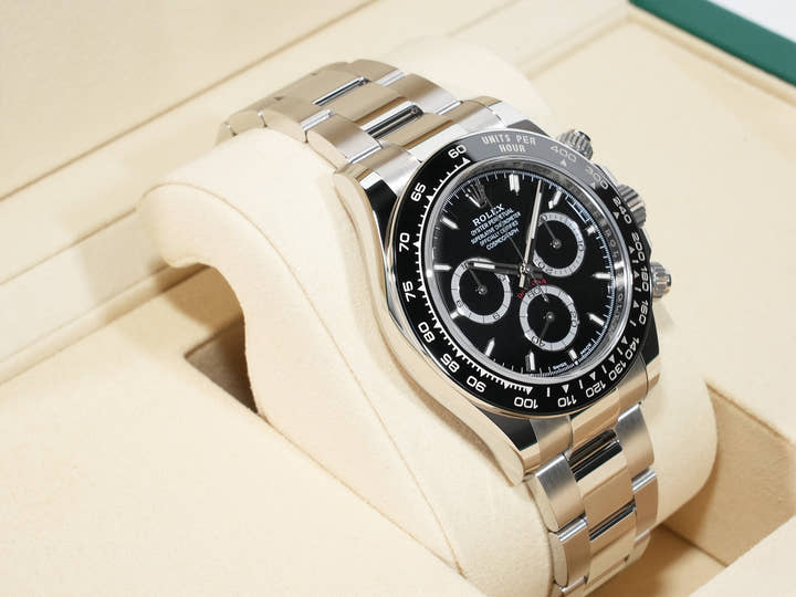 ロレックス デイトナ Ref.126500LN ステンレススチール ブラック文字盤 未使用 agke89qt