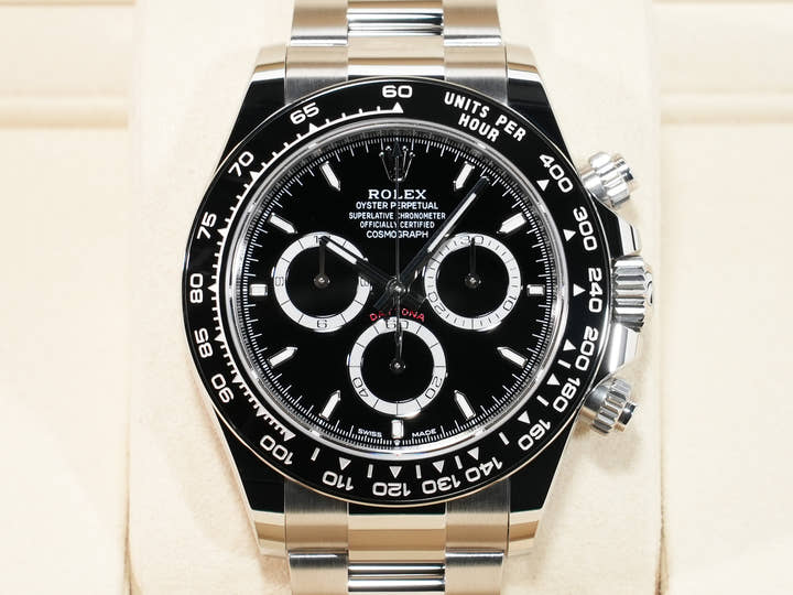 ロレックス デイトナ Ref.126500LN ステンレススチール ブラック文字盤 未使用 6erg42my