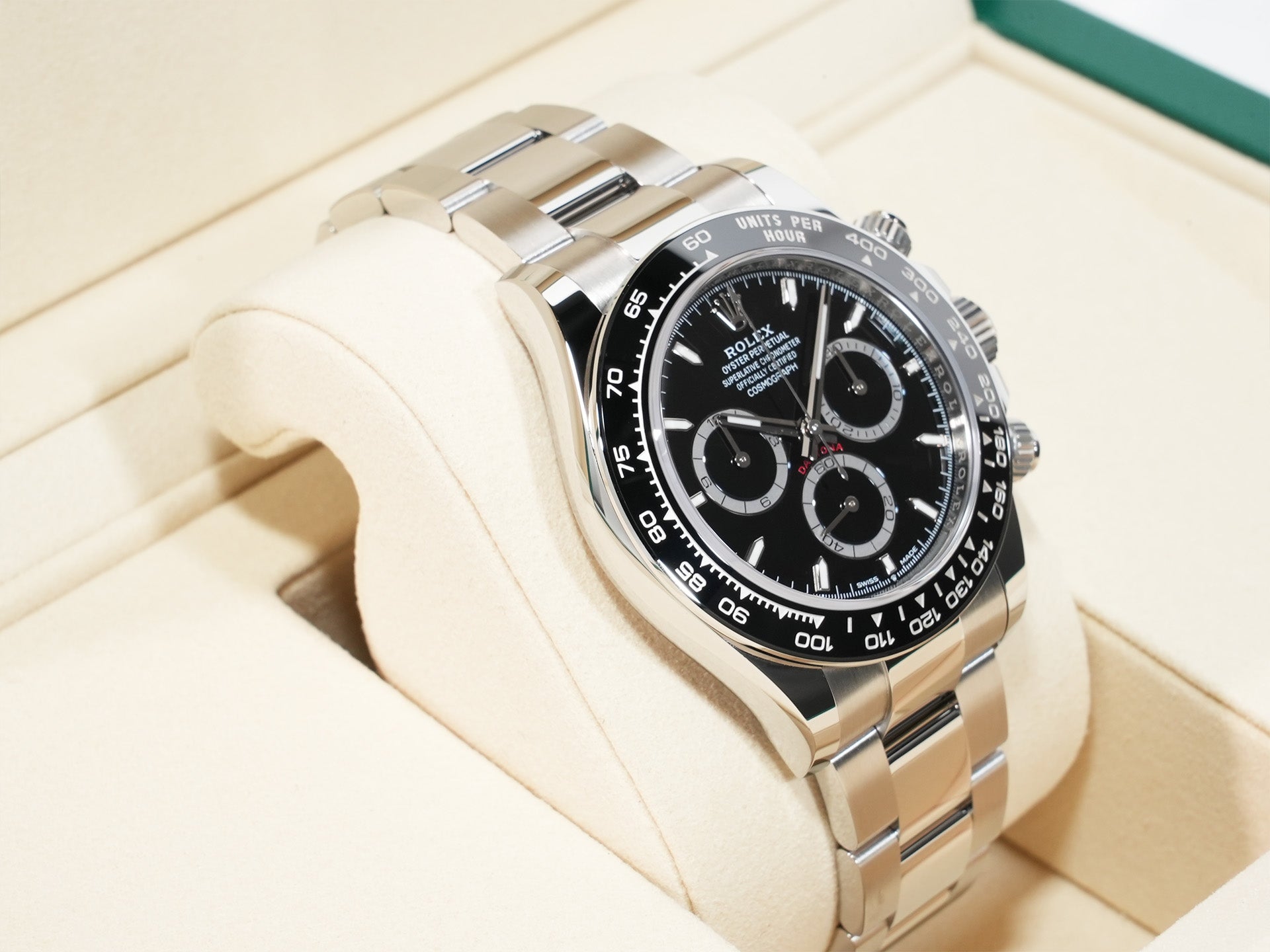 ロレックス デイトナ Ref.126500LN ステンレススチール ブラック文字盤 未使用 6erg42my