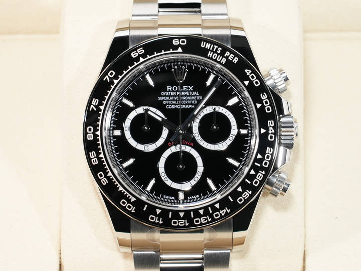 ロレックス デイトナ Ref.126500LN ステンレススチール ブラック文字盤 未使用 jmjjqv4r